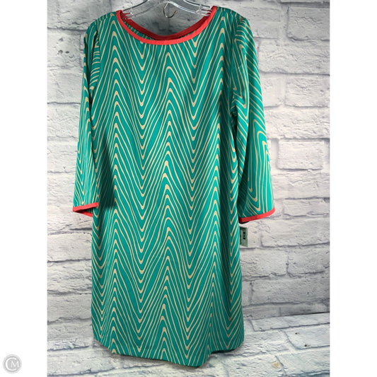 Dress Party Short By Uncle Frank In Green & Tan, Size: L