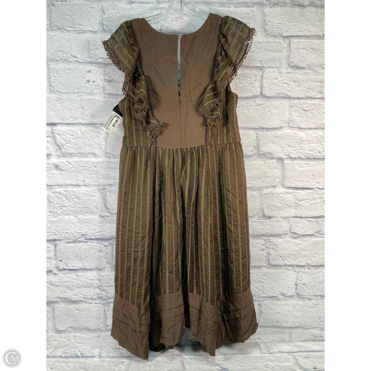 Dress Party Midi By Holding Horses In Brown, Size: S