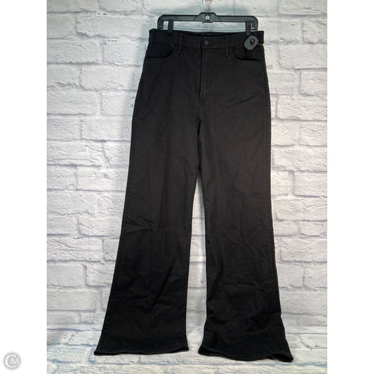 Jeans Wide Leg By Mother In Black, Size: 18