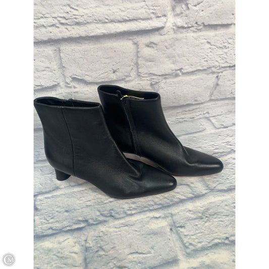 Boots Ankle Heels By Vince In Black, Size: 7.5
