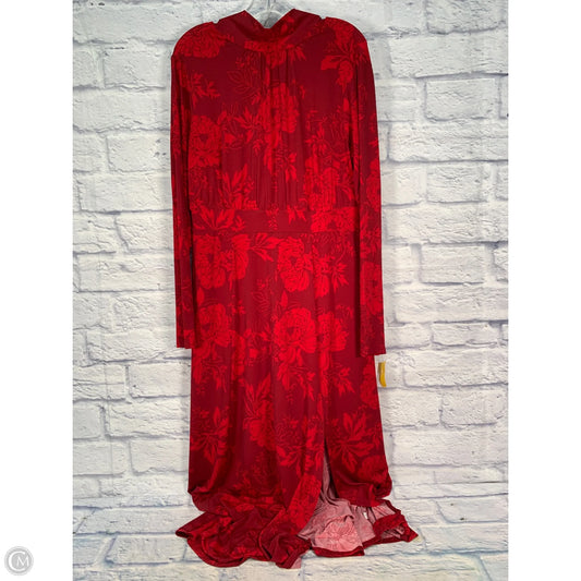 Dress Party Long By Lane Bryant In Red, Size: Xl