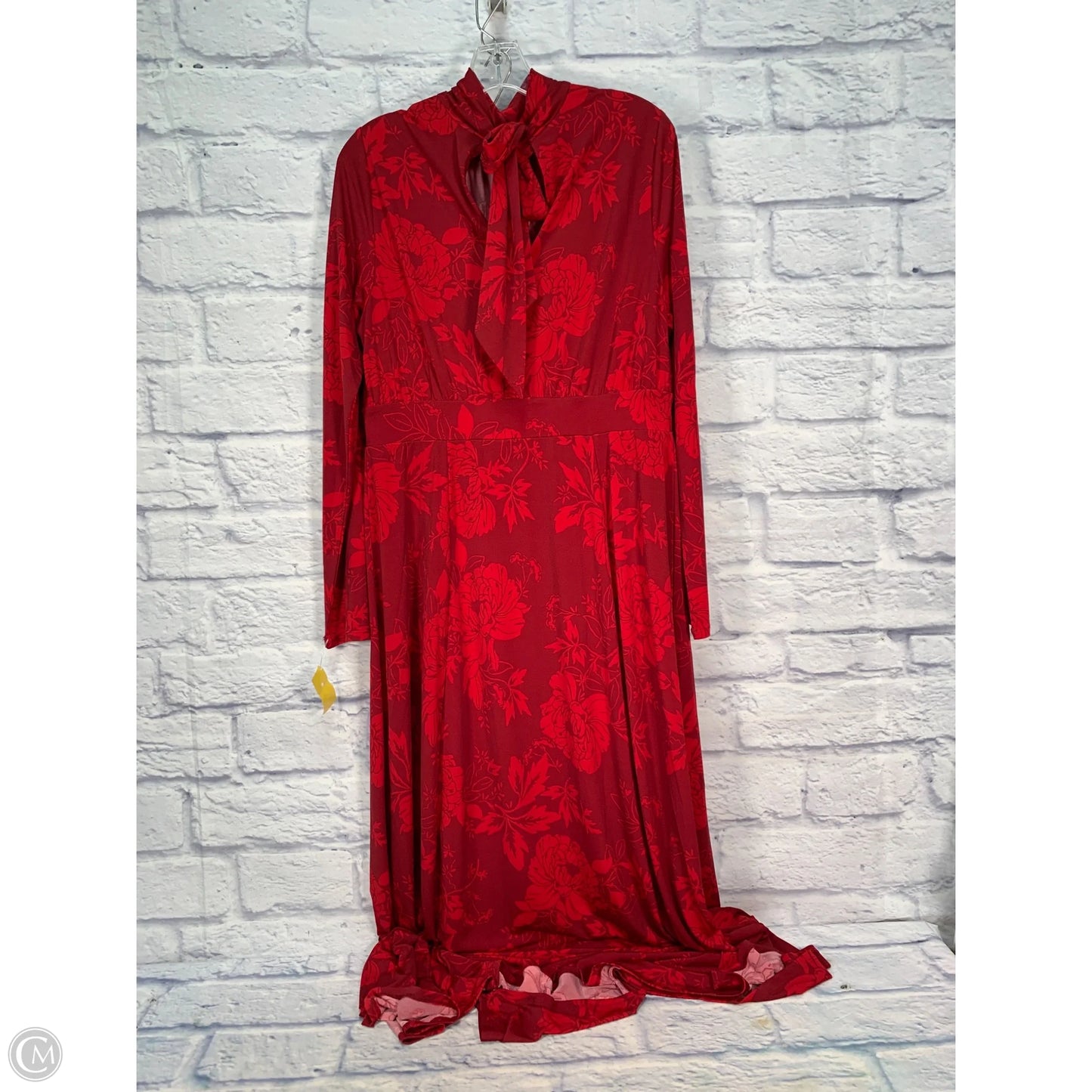 Dress Party Long By Lane Bryant In Red, Size: Xl
