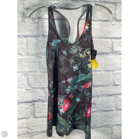 Athletic Tank Top By Lululemon In Brown & Green, Size: S