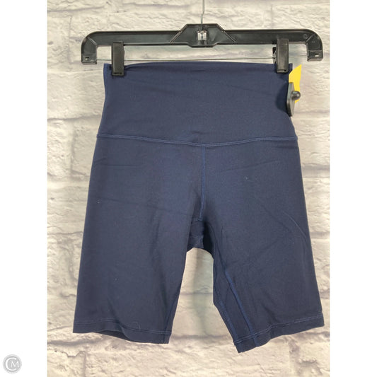 Athletic Shorts By Lululemon In Blue, Size: S