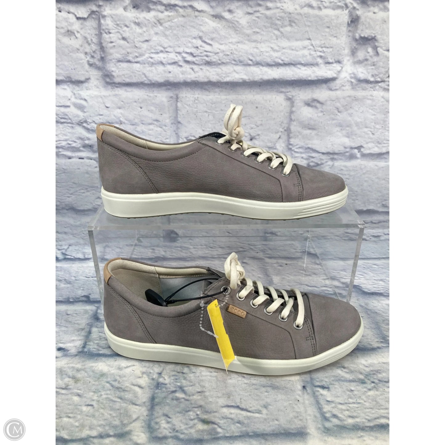 Shoes Sneakers By Ecco In Grey, Size: 10