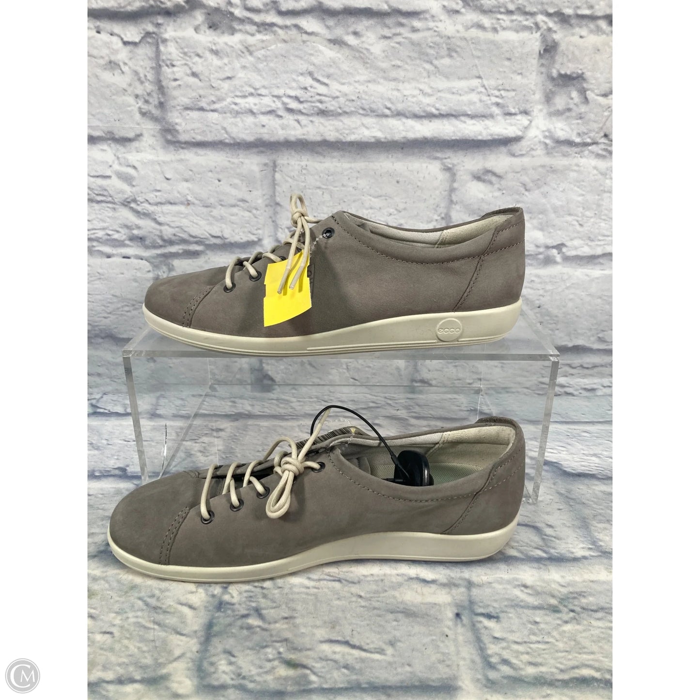 Shoes Sneakers By Ecco In Grey, Size: 10