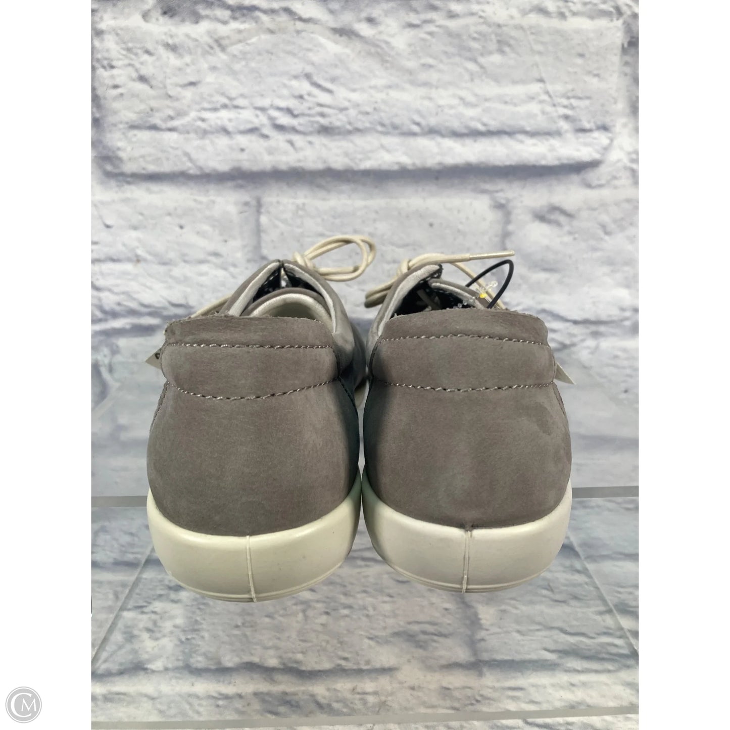 Shoes Sneakers By Ecco In Grey, Size: 10