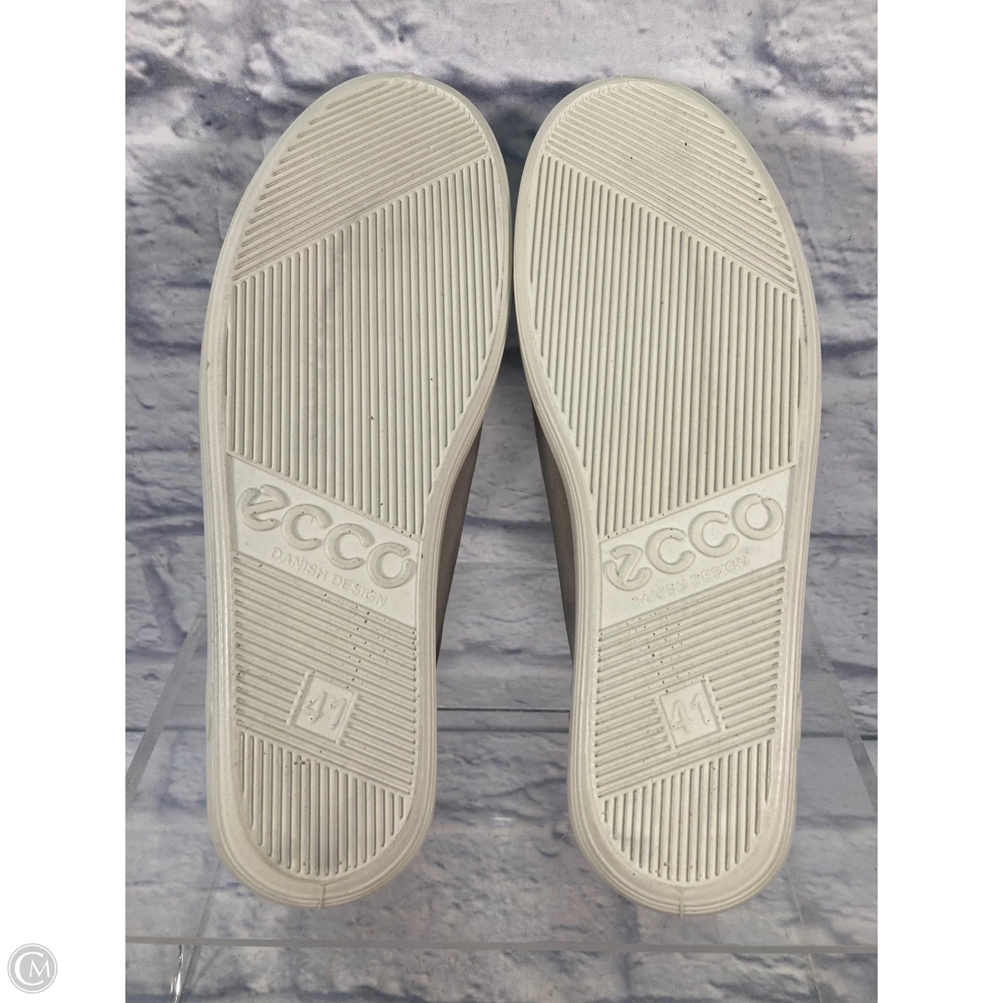 Shoes Sneakers By Ecco In Grey, Size: 10