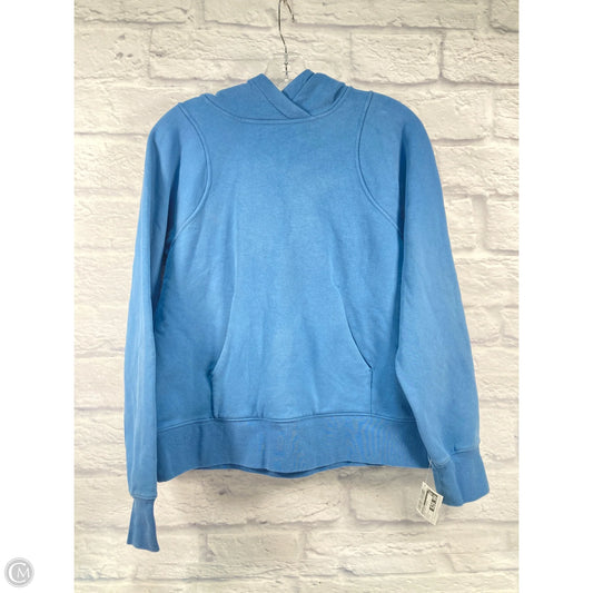 Sweatshirt Hoodie By Lululemon In Blue, Size: S