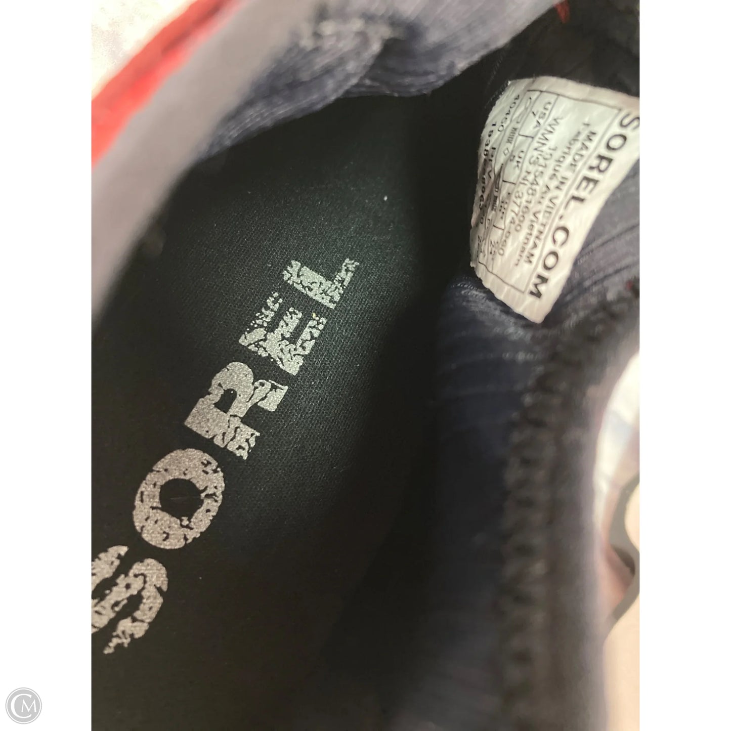 Shoes Sneakers By Sorel In Red, Size: 7