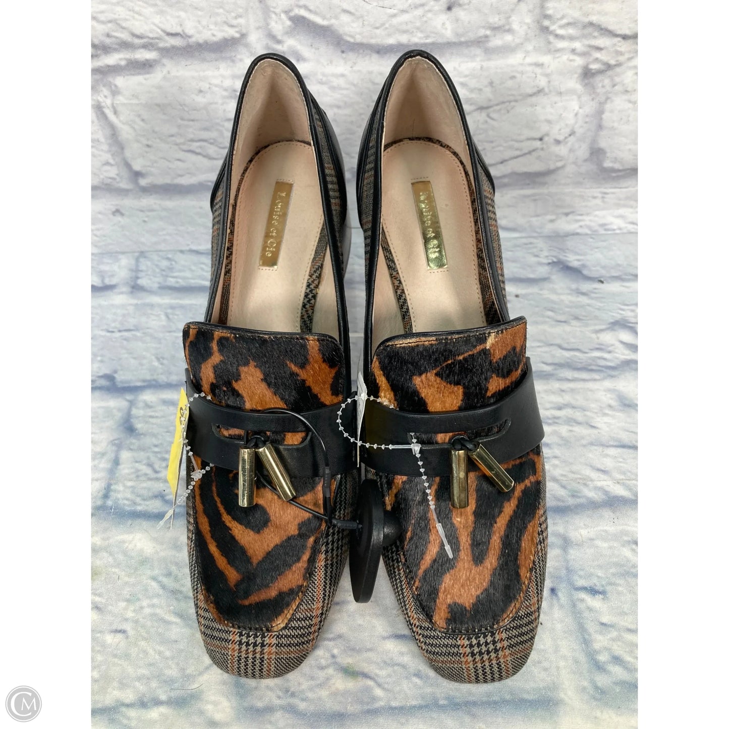 Shoes Heels Block By Louise Et Cie In Animal Print, Size: 10