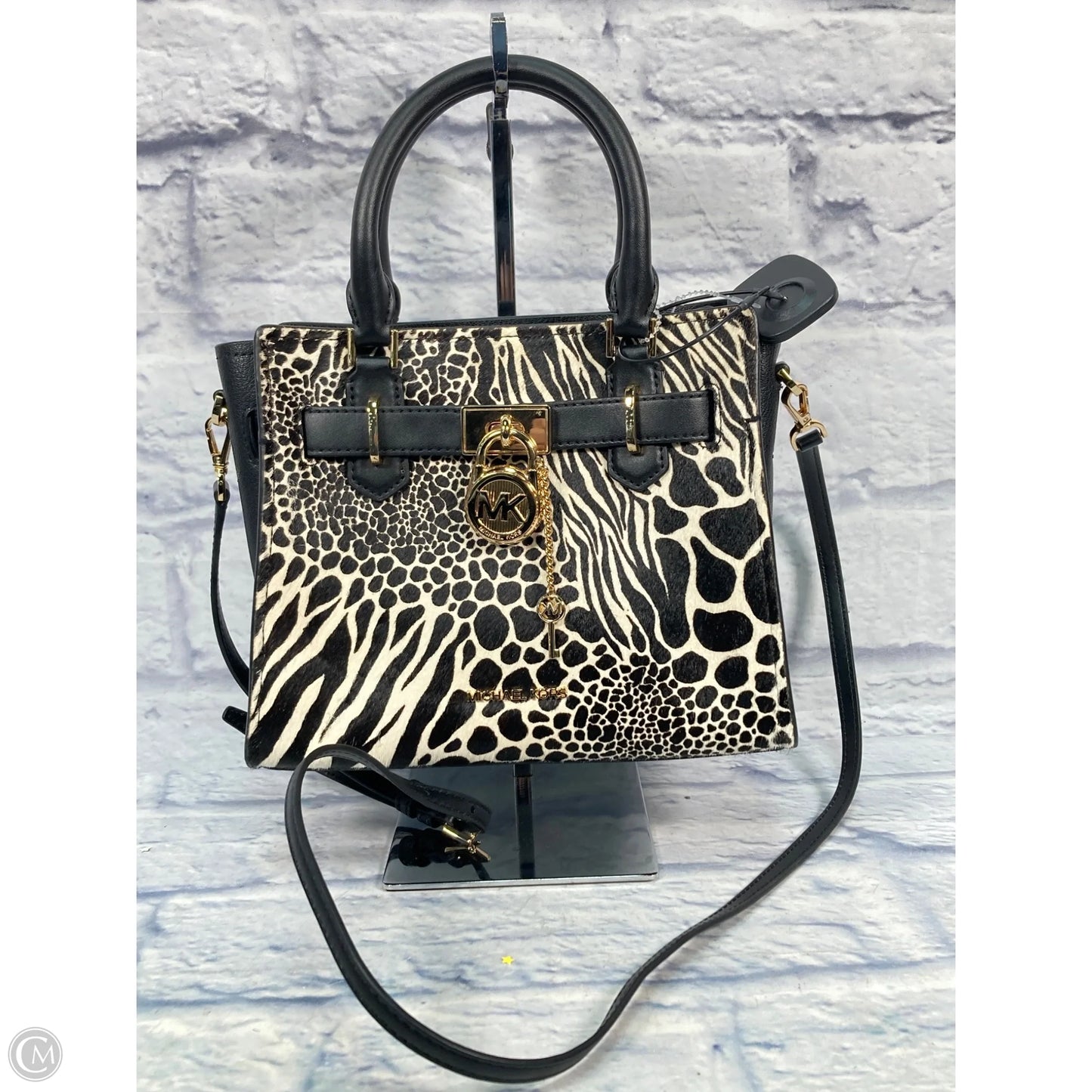 Handbag Designer By Michael Kors, Size: Medium