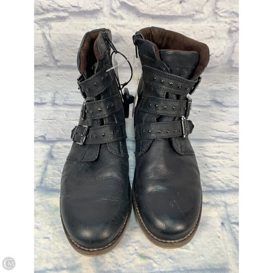 Boots Ankle Heels By Josef Seibel In Black, Size: 7.5