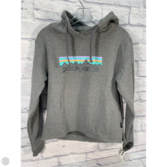 Sweatshirt Hoodie By Patagonia In Grey, Size: Xs