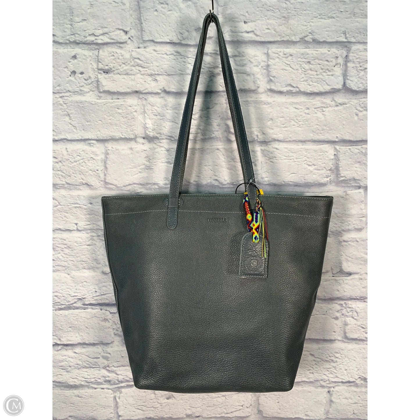 Tote Leather By Consuela, Size: Large