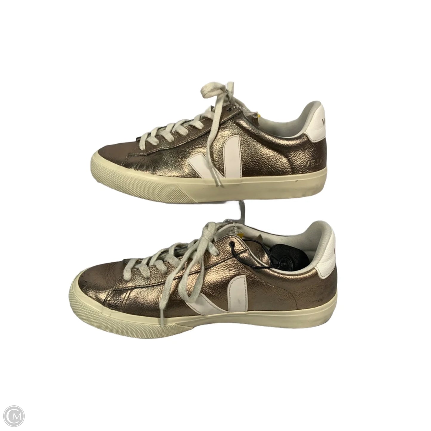 Shoes Sneakers By Veja In Gold, Size: 9.5