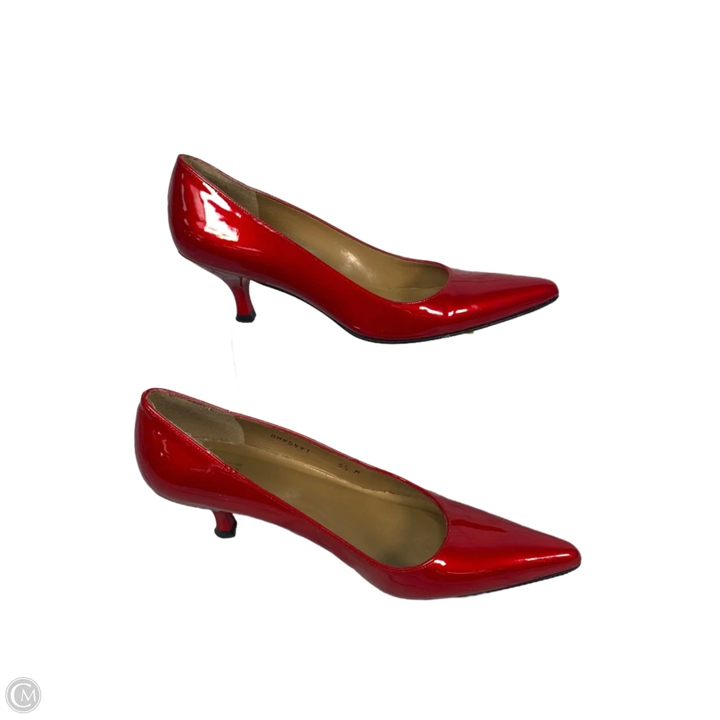 Shoes Designer By Stuart Weitzman In Red, Size: 5.5