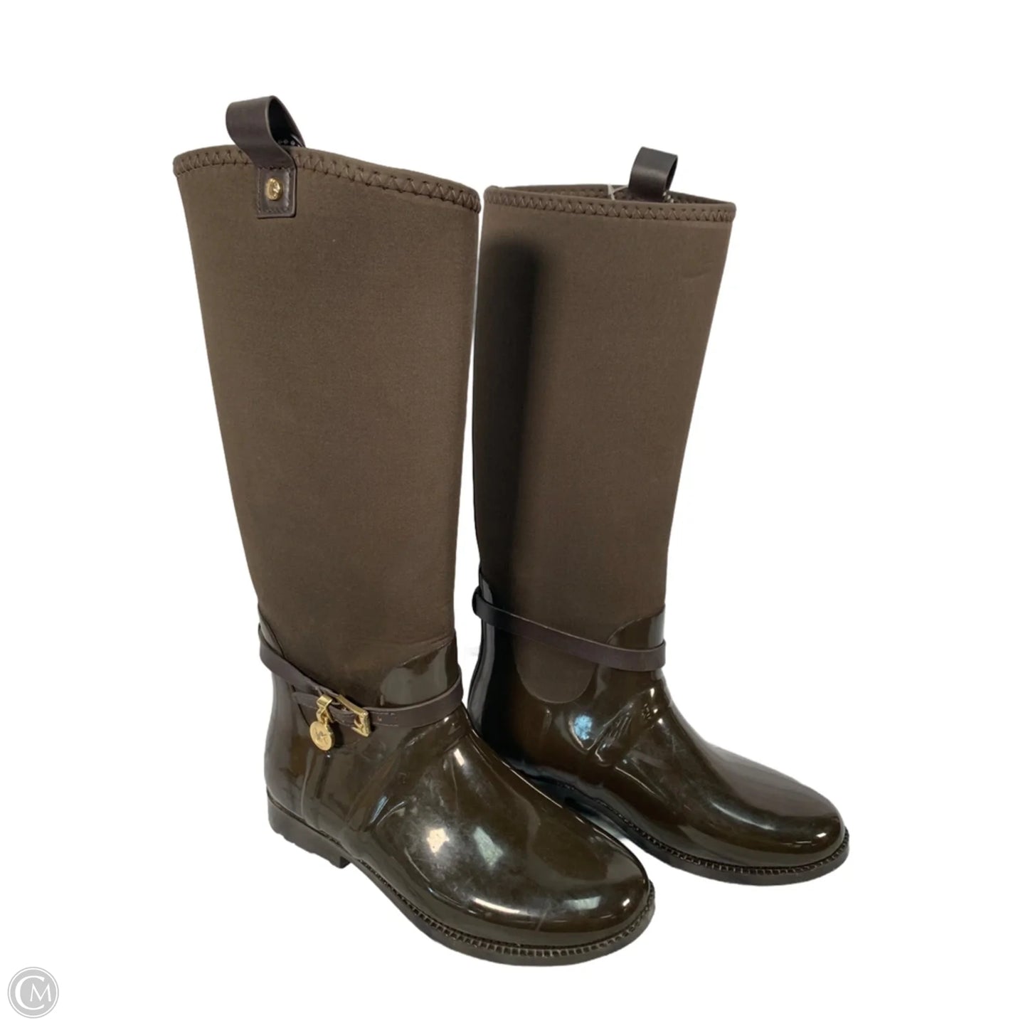 Boots Rain By Michael By Michael Kors In Brown, Size: 8