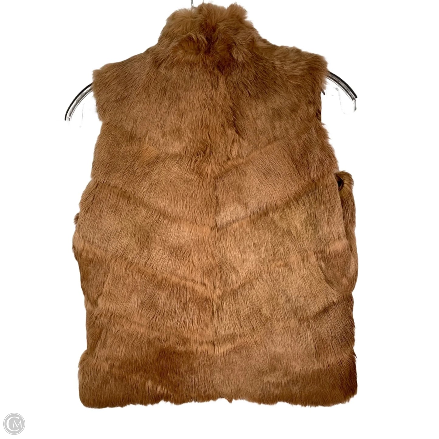 Vest Faux Fur & Sherpa By Arden B In Brown, Size: S