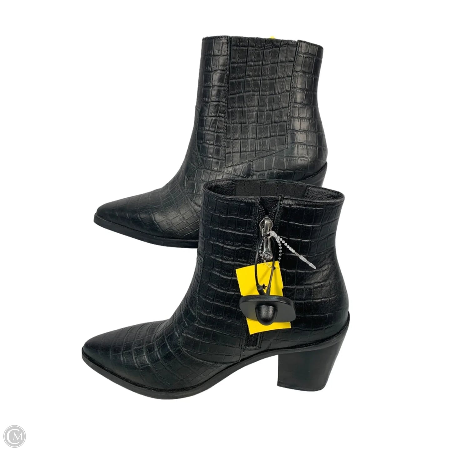 Boots Ankle Heels By Blondo In Black, Size: 8