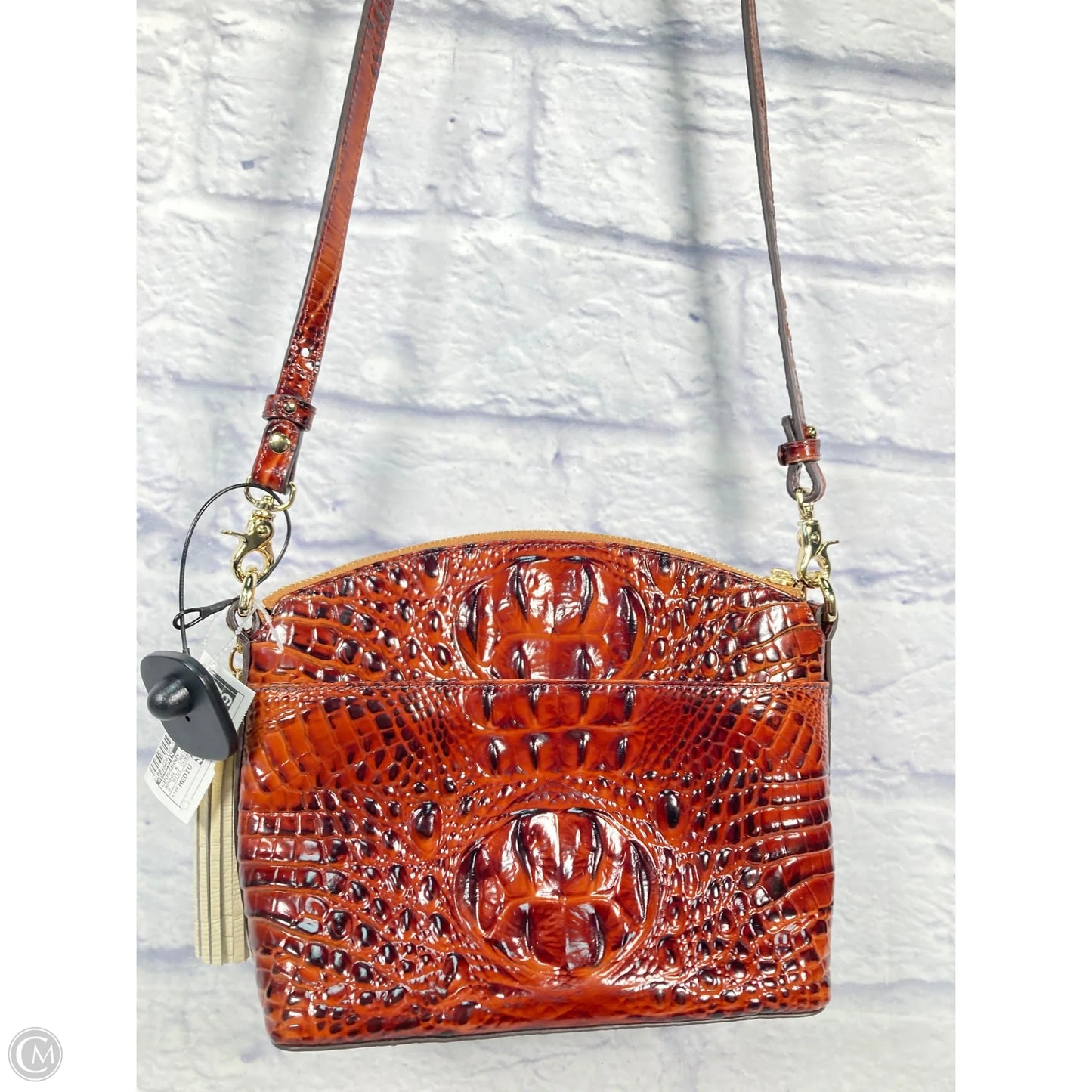 Crossbody Designer By Brahmin, Size: Medium