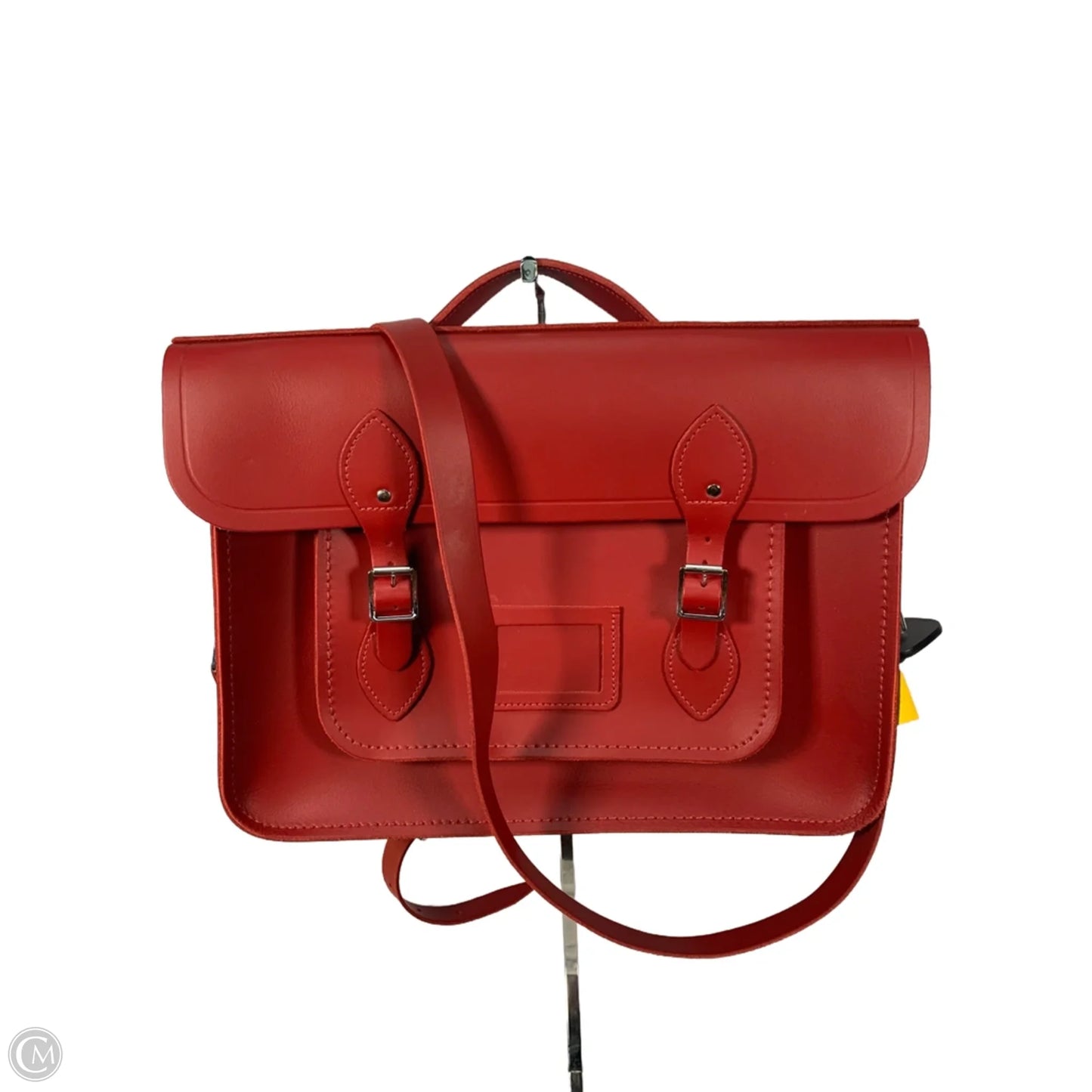 Handbag Leather By Clothes Mentor, Size: Large