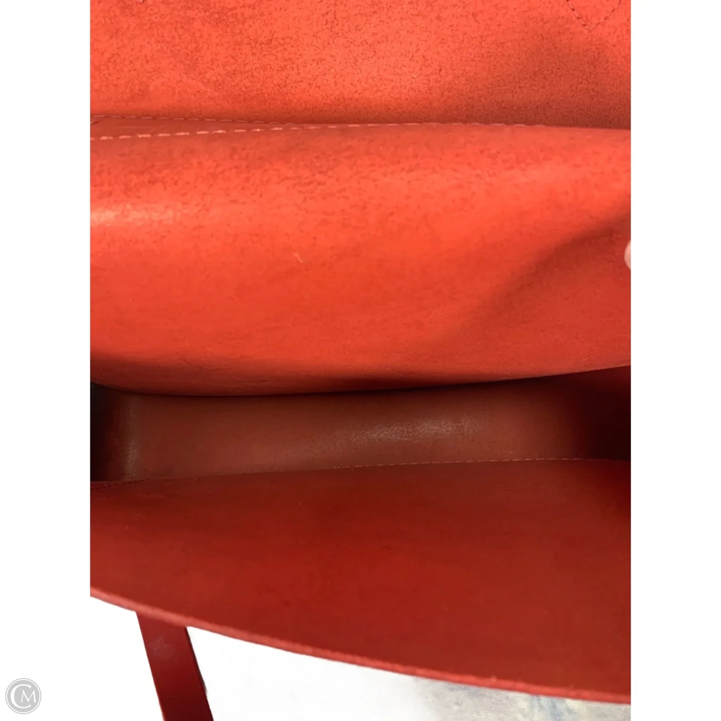 Handbag Leather By Clothes Mentor, Size: Large