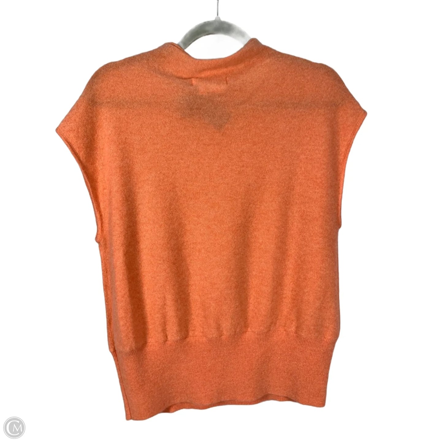 Vest Sweater By Anthropologie In Orange, Size: S