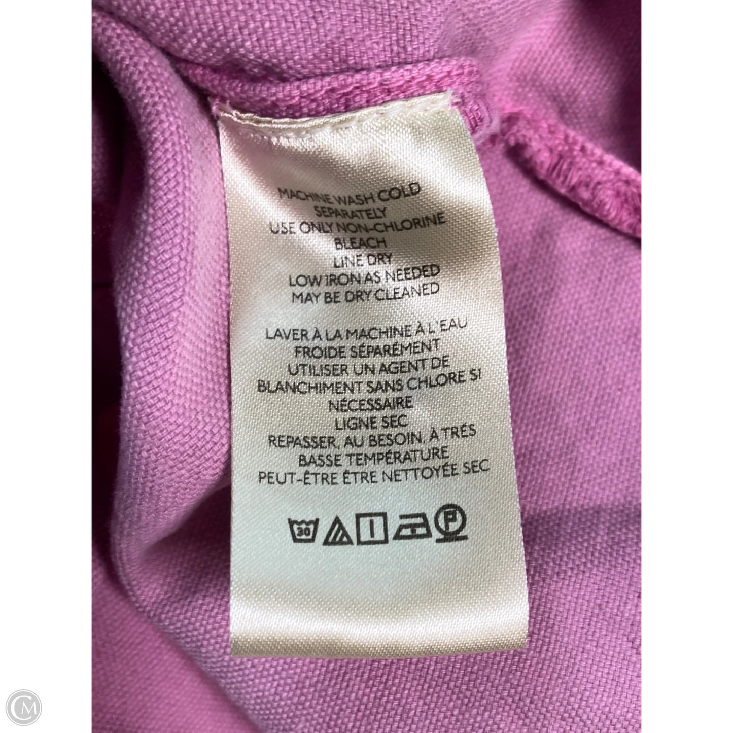 Top Long Sleeve By Pilcro In Purple, Size: S