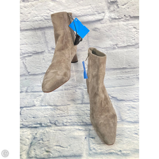 Boots Ankle Heels By Vince In Tan, Size: 7.5