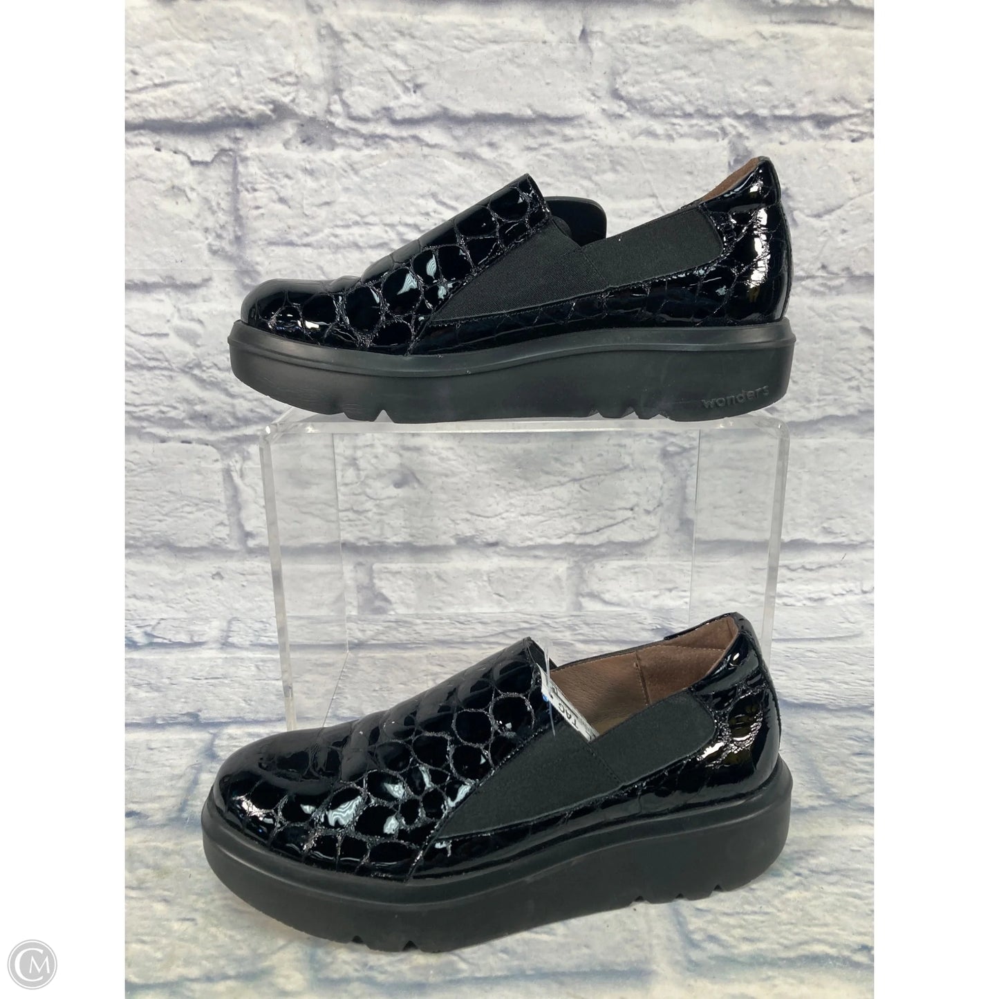 Shoes Heels Platform By Clothes Mentor In Black, Size: 8.5