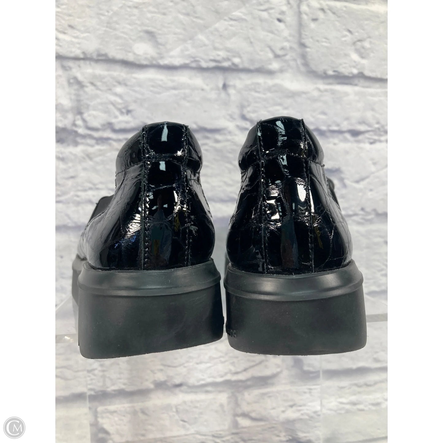 Shoes Heels Platform By Clothes Mentor In Black, Size: 8.5