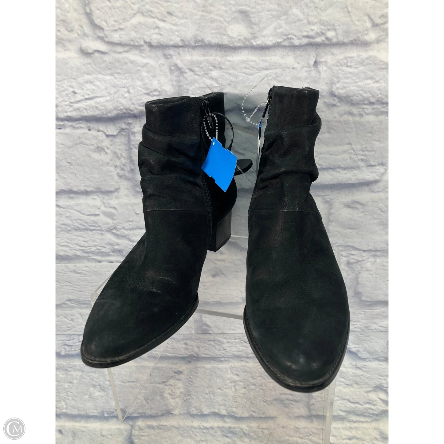 Boots Ankle Heels By Paul Green In Black, Size: 6.5