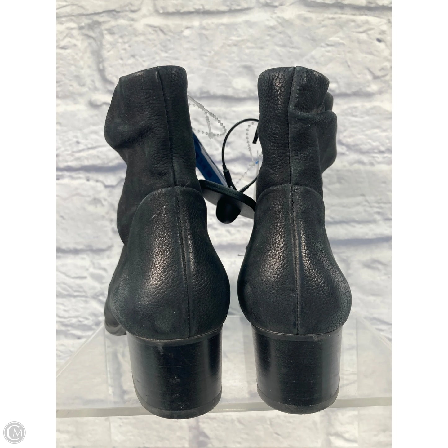 Boots Ankle Heels By Paul Green In Black, Size: 6.5