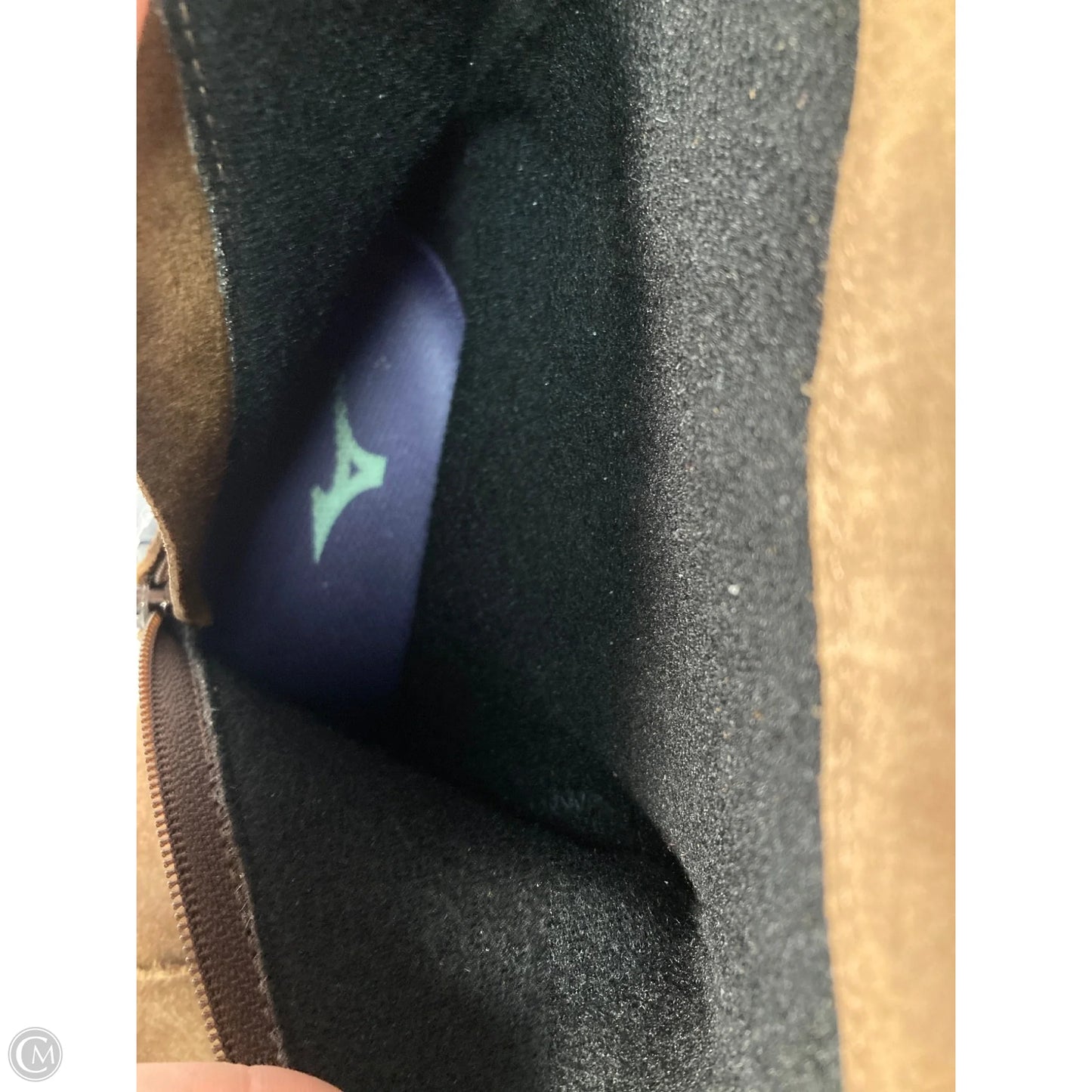 Boots Ankle Heels By Clothes Mentor In Tan, Size: 10