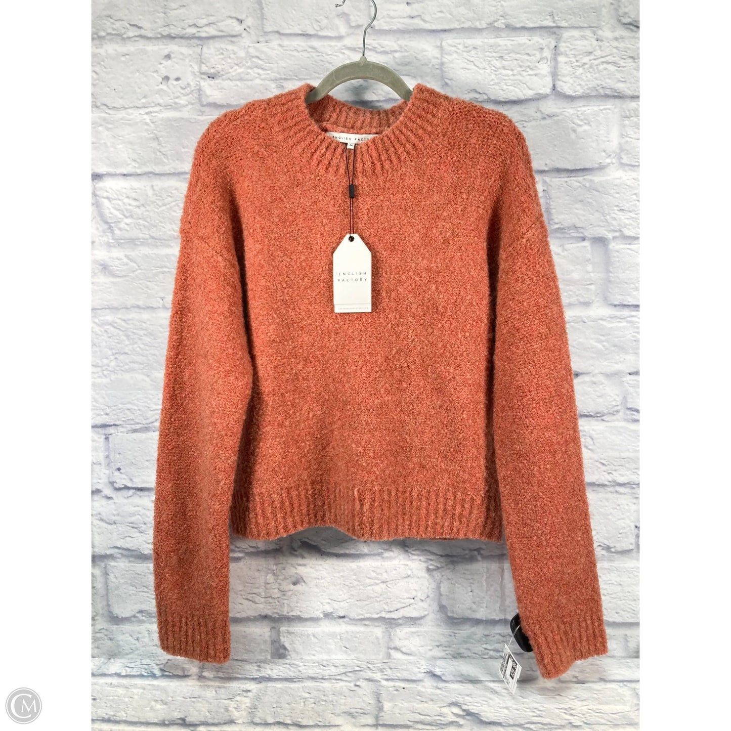 Sweater By English Factory In Orange, Size: M