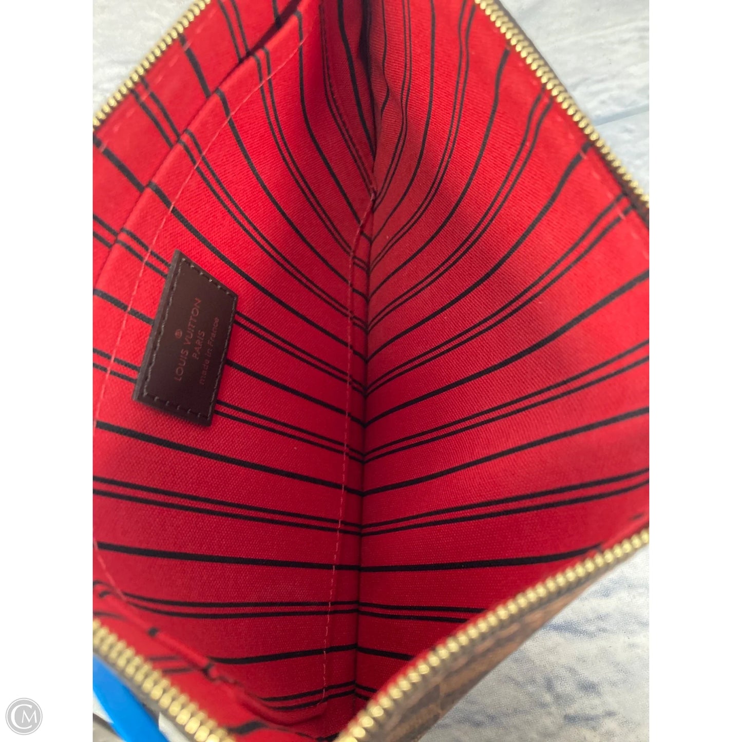 Clutch Luxury Designer By Louis Vuitton, Size: Large