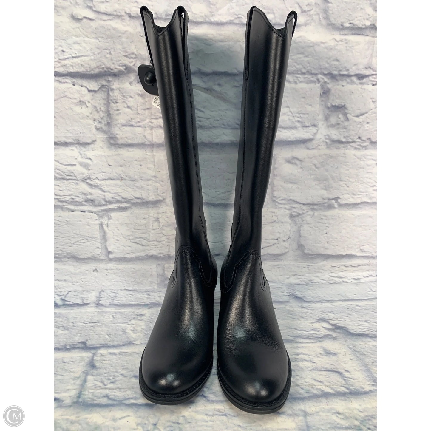 Boots Knee Heels By Sofft In Black, Size: 6.5