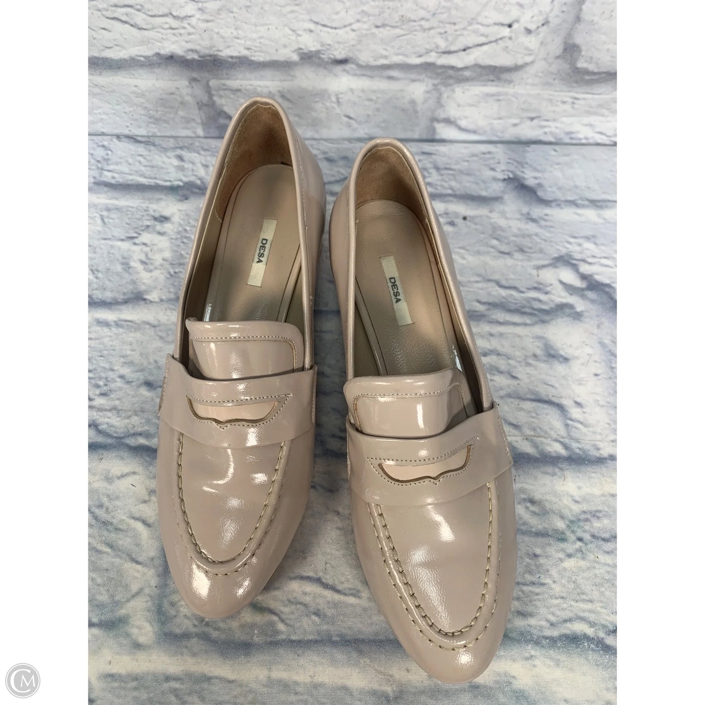 Shoes Heels Block By Clothes Mentor In Tan, Size: 8.5