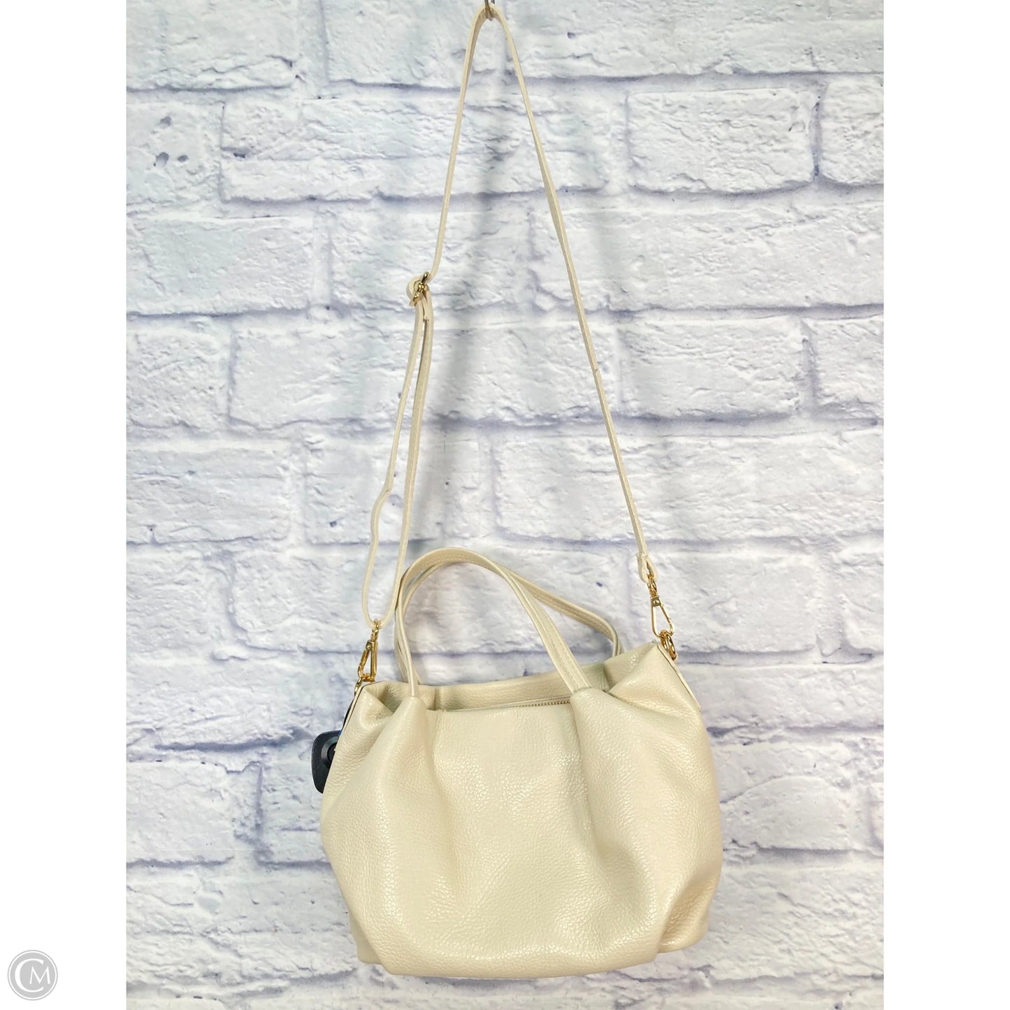 Crossbody Leather By Clothes Mentor, Size: Small