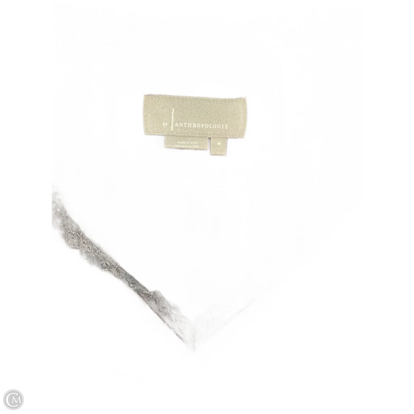 Top Long Sleeve By Anthropologie In Blue & Pink, Size: M