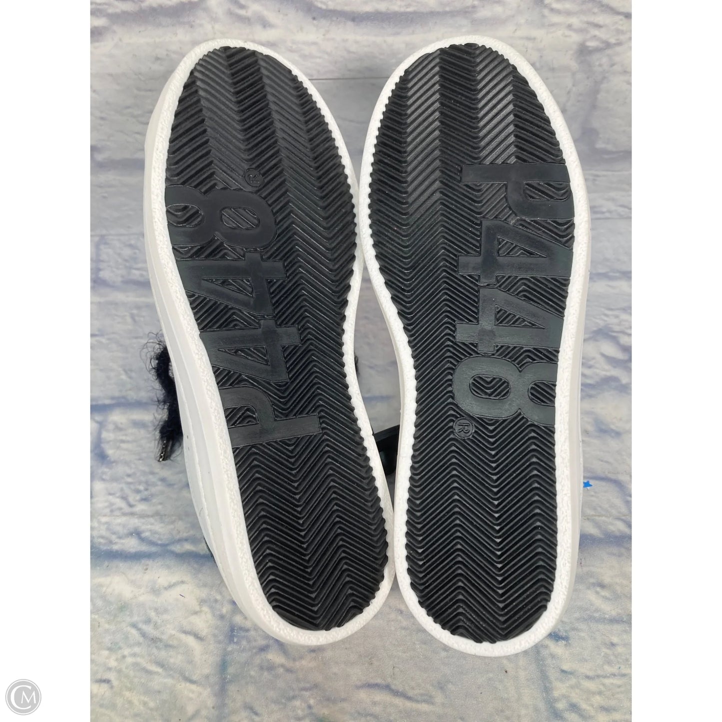 Shoes Sneakers By P448 In Black & Cream, Size: 8.5