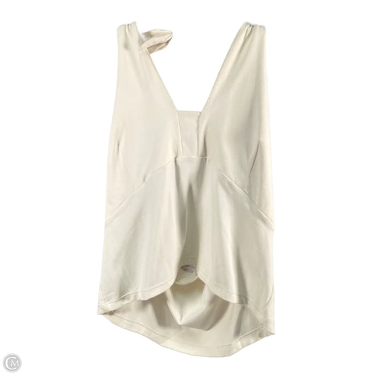 Top Sleeveless By Anthropologie In Cream, Size: Xl