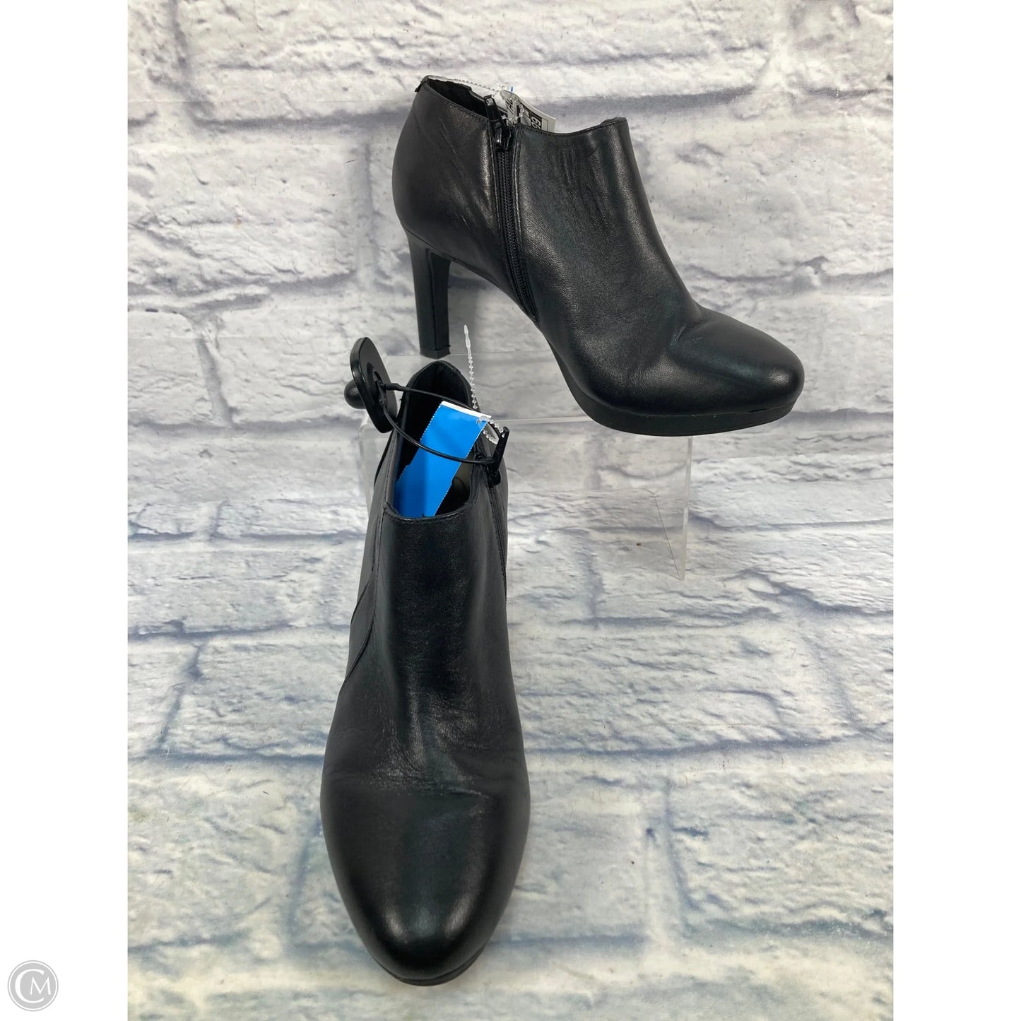 Shoes Heels Stiletto By Clarks In Black, Size: 9