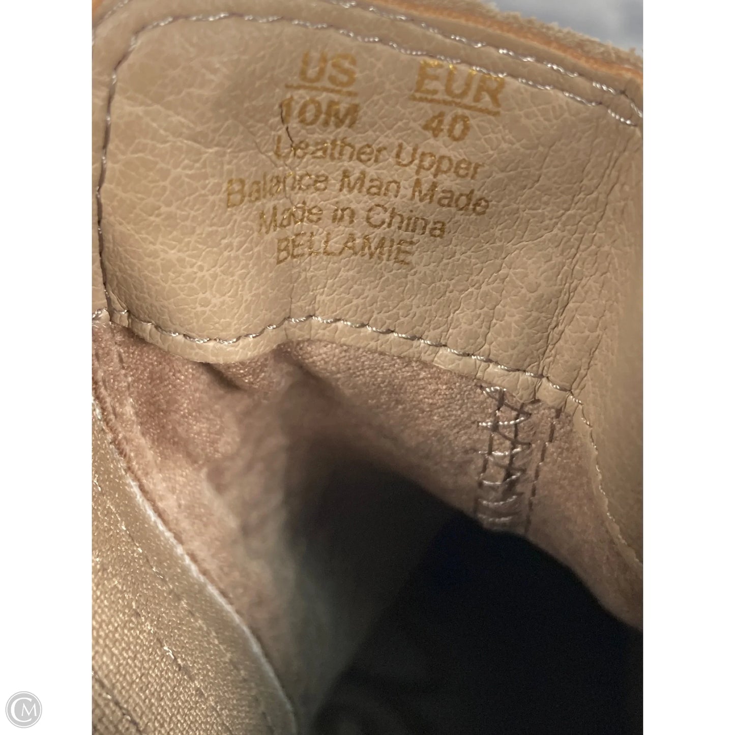 Boots Ankle Heels By Sam Edelman In Tan, Size: 10