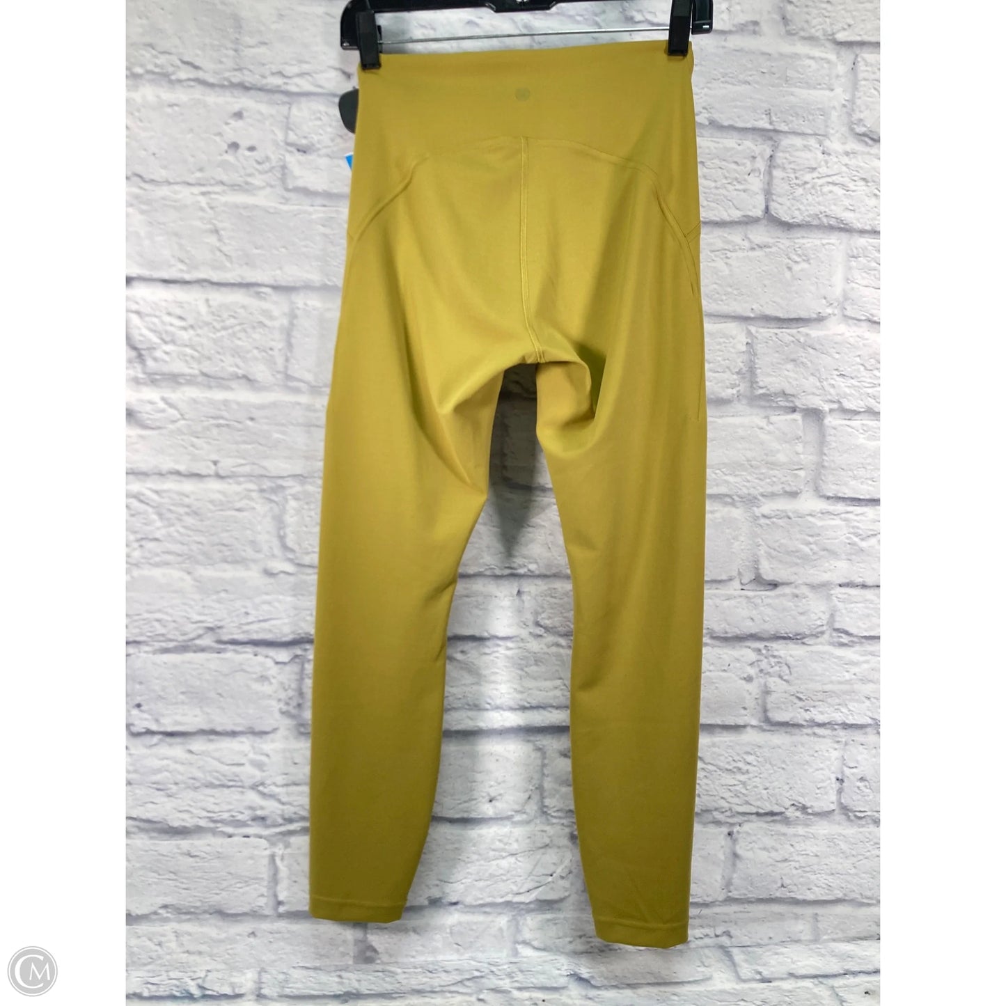 Athletic Leggings By Lululemon In Green, Size: S