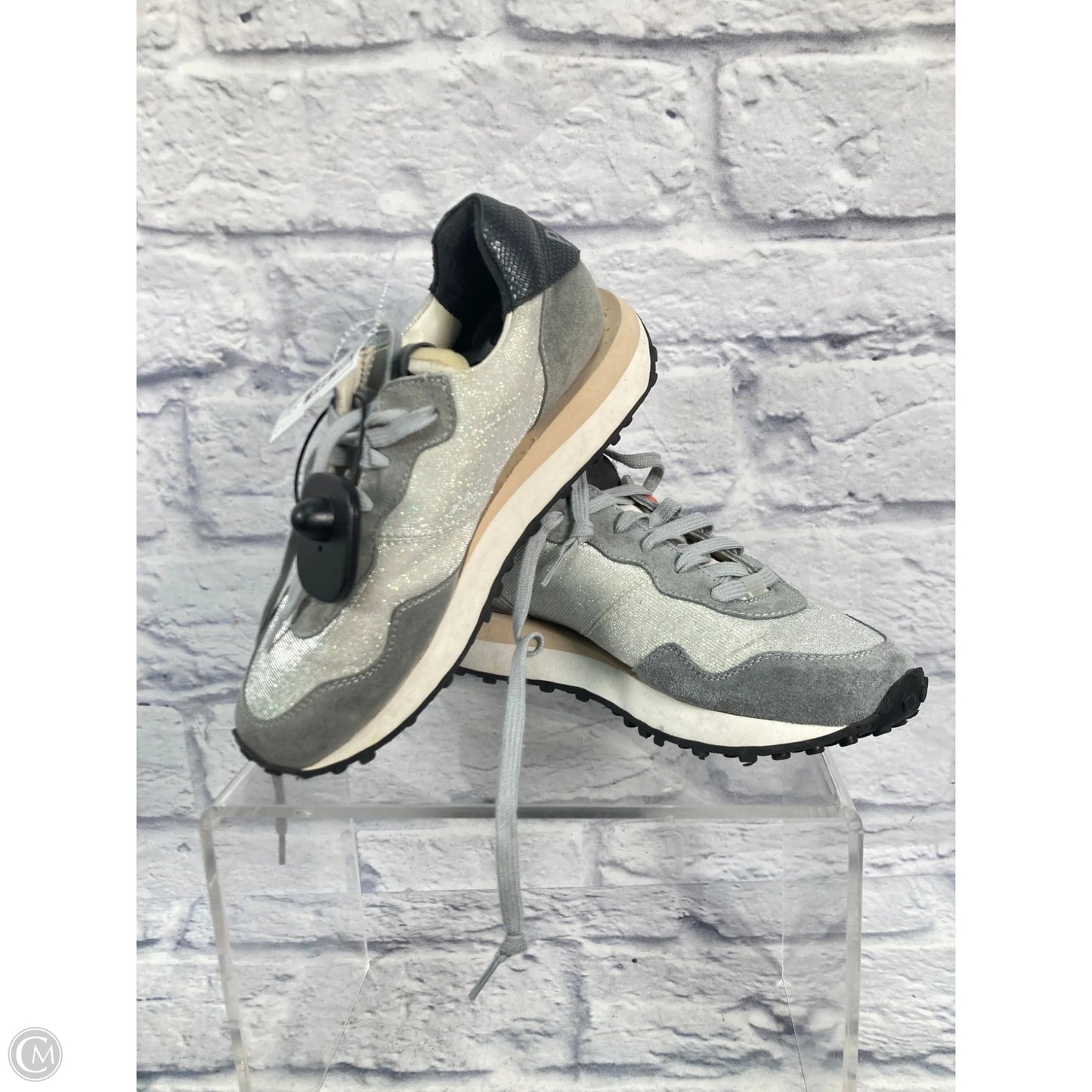 Shoes Sneakers By P448 In Grey, Size: 6.5