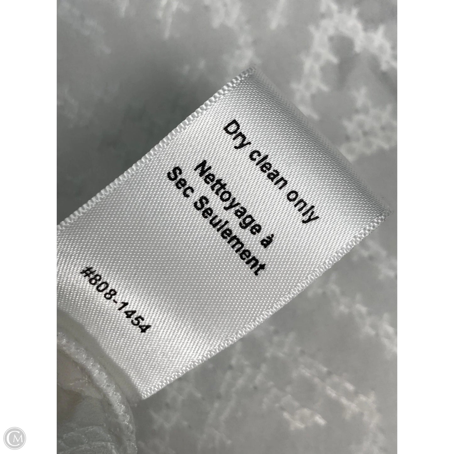 Blouse Long Sleeve By Nanette Lepore In Black & Cream, Size: S