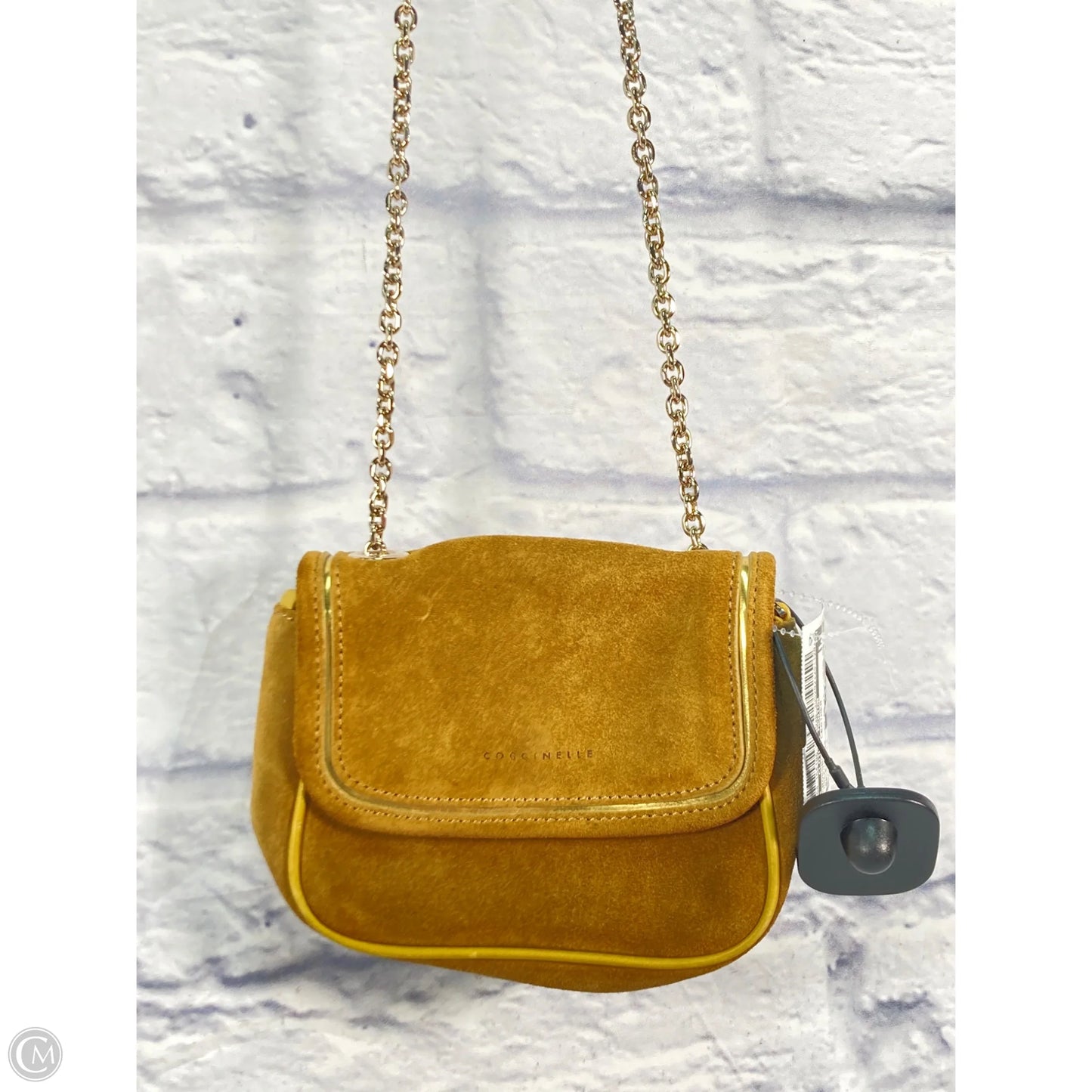 Crossbody Leather By Clothes Mentor, Size: Small