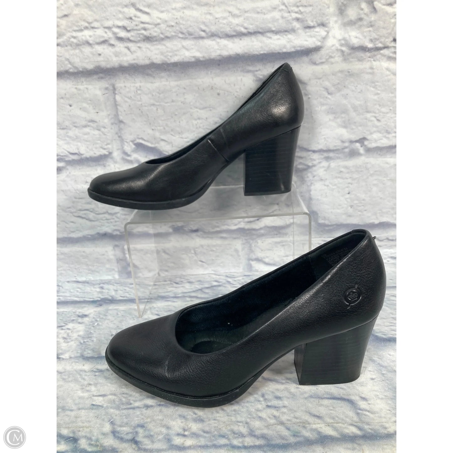 Shoes Heels Block By Born In Black, Size: 6